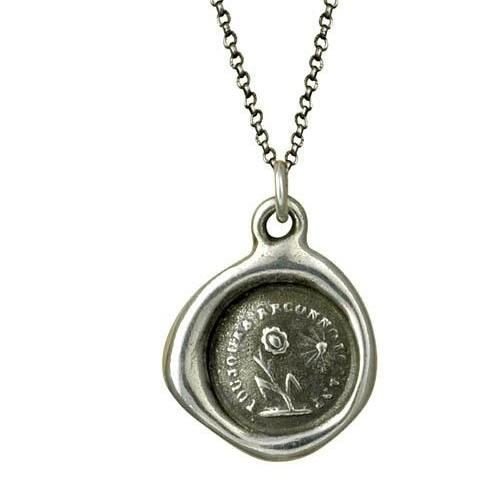 I Have A Care Of The Future - Wax offers Seal Necklace - Faith Guiding Star Antique Wax Seal Jewelry