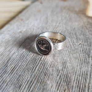 Peace Dove Wax Seal Ring